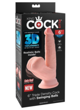 Triple Density Cock with Swinging Balls